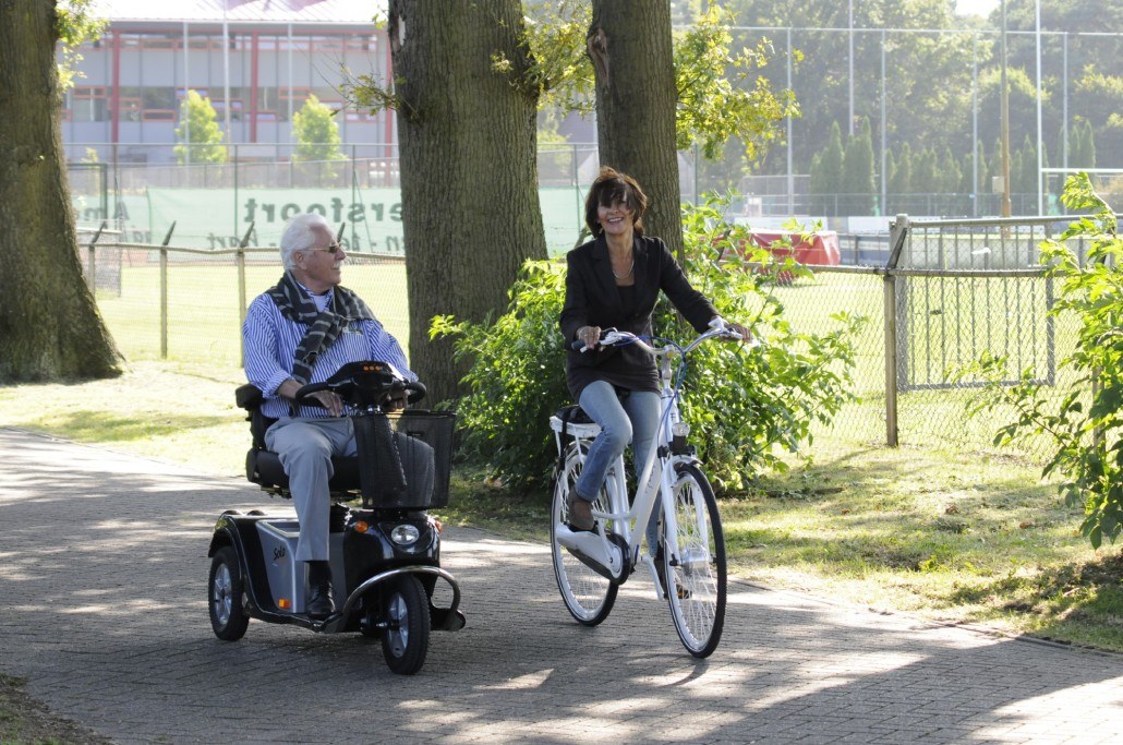 scootmobiel Solo fiets sfeer foto