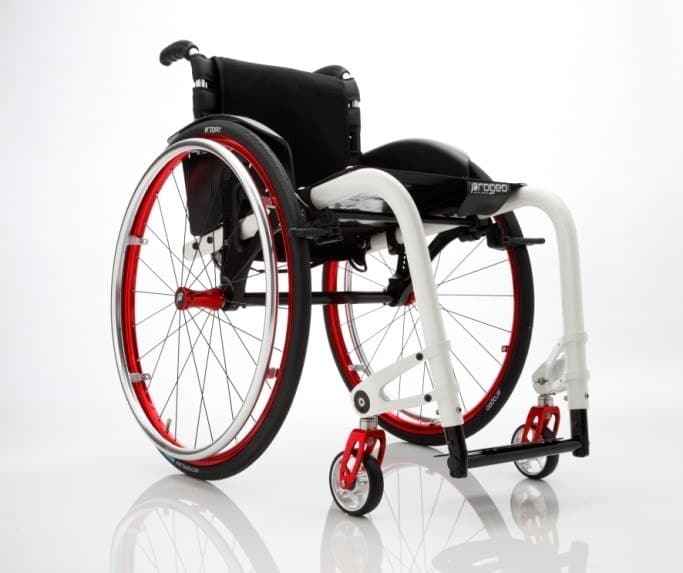 Joker lichtgewicht vastframe rolstoel, via Mobility &