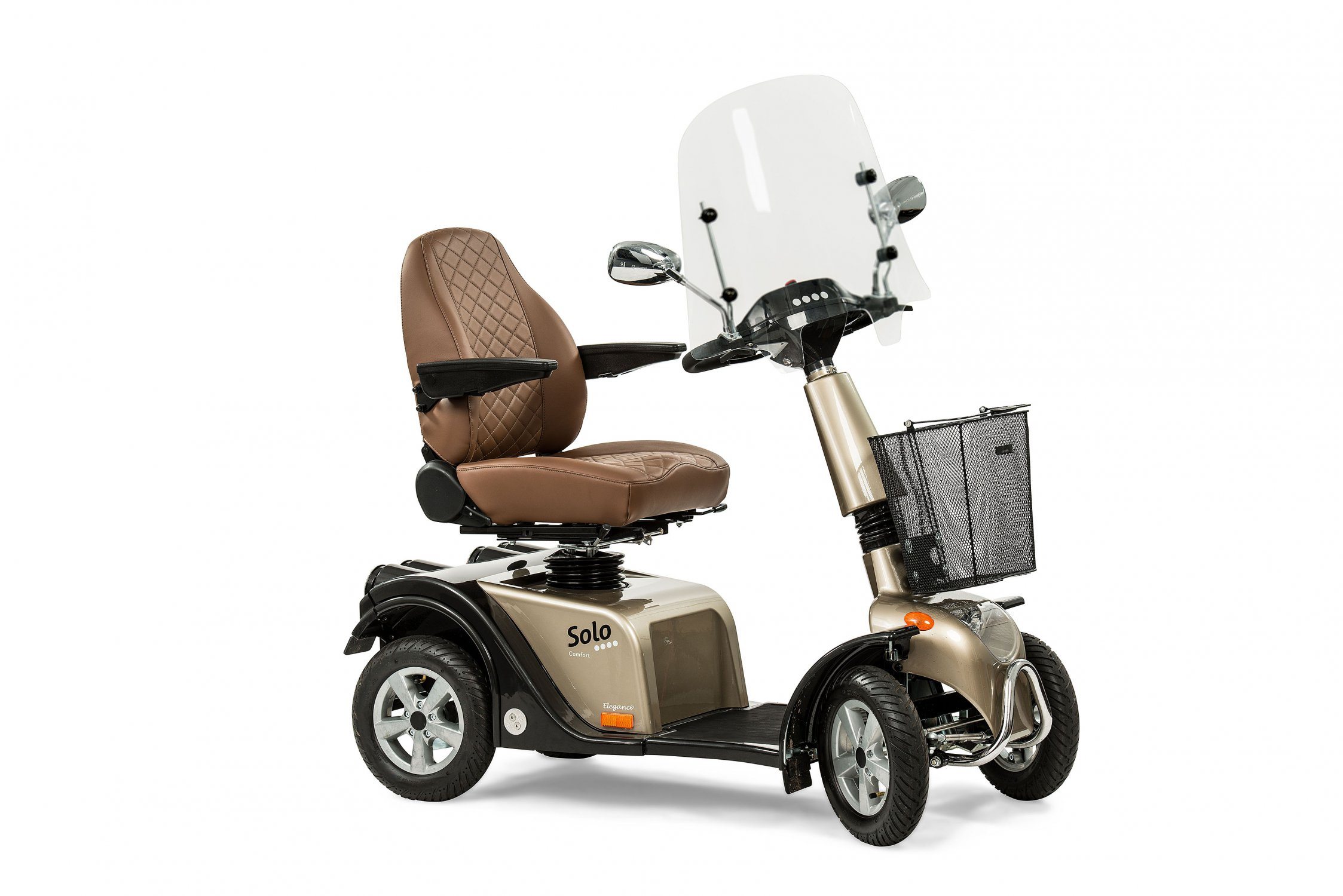 bezig raken Onvergetelijk Scootmobiel Solo 4 Elegance uniek in comfort en uitstraling