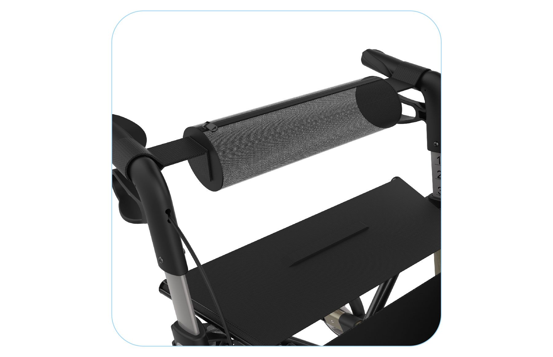 Open-tas-tussen-handvatten