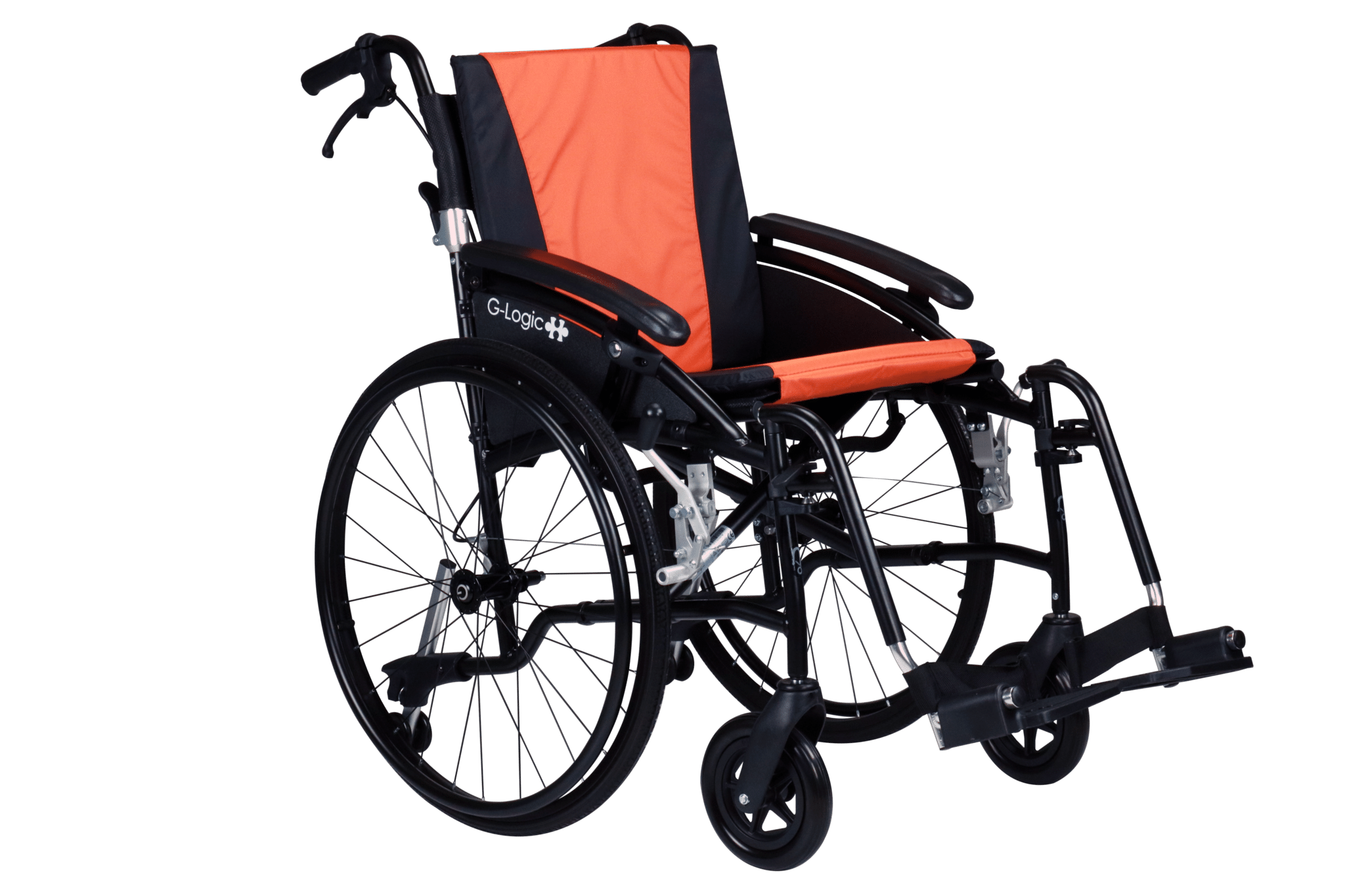 excel-g-logic-rolstoel-zwart-oranje